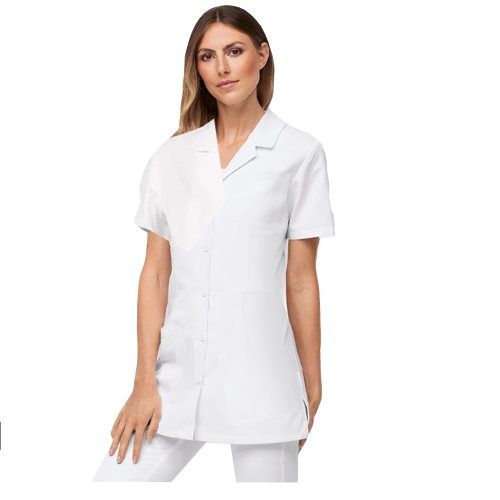 Kortärmad uniformströja för kvinnor