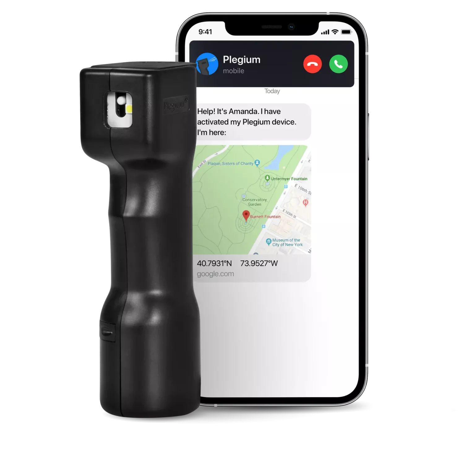 Plegium Smart Försvarsspray 5-i-1