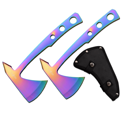 Perfect Point Kastyxor – 2-pack i regnbågsfinish