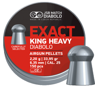 JSB Exact King Heavy MKll, 6,35mm 2,200g