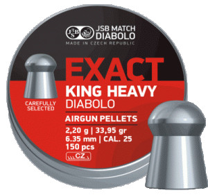 JSB Exact King Heavy MKll, 6,35mm 2,200g