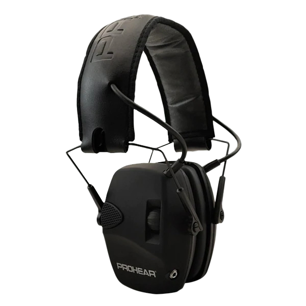 Prohear Elektroniska Skytte Hörselskydd EM026 Svart