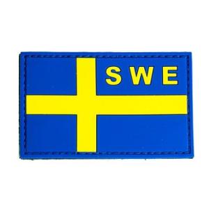 Svenska Flaggan PVC Patch
