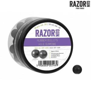 RazorGun Gummikulor .50 Ammunition 50-pack