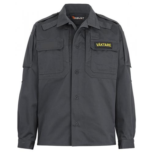 Robust Väktare Skjortjacka Grå