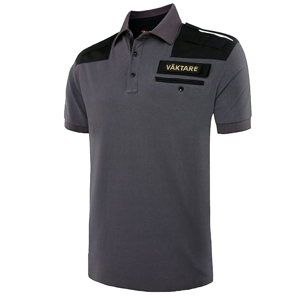 Robust Väktare Hundförarpiké Kort Ärm