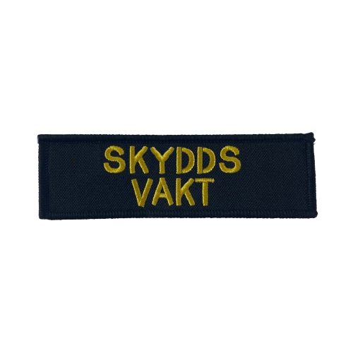 Robust Skyddsvakt Broderat Ärmmärke
