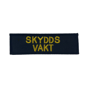 Robust Skyddsvakt Broderat Ärmmärke