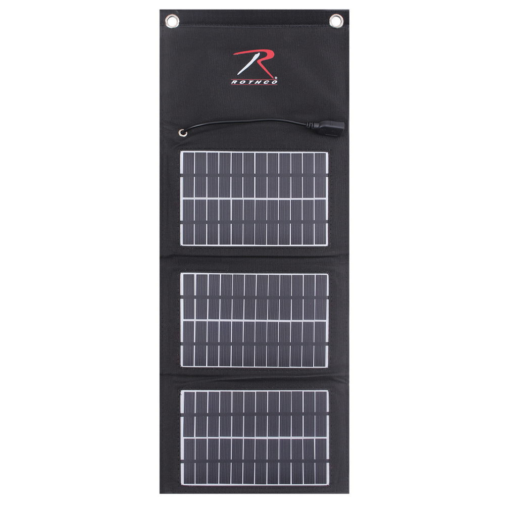 Folding Solar Panel 3-panel 7.5W USB
