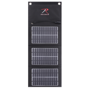 Solcellsladdare Vikbar 3-panel 7.5W USB