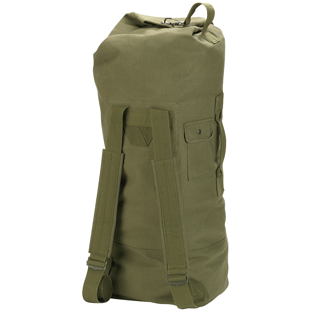 Rothco GI Canvas Double Strap Duffle Bag 90L