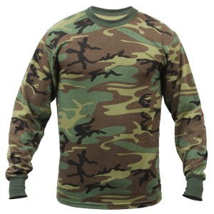 Rothco Långärmad T-shirt Kamouflage