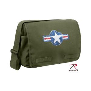 Rothco classic messenger väska med Air Corps logga