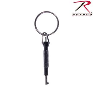 Rothco 3" Swivel Handfängsel nyckel med nyckelring