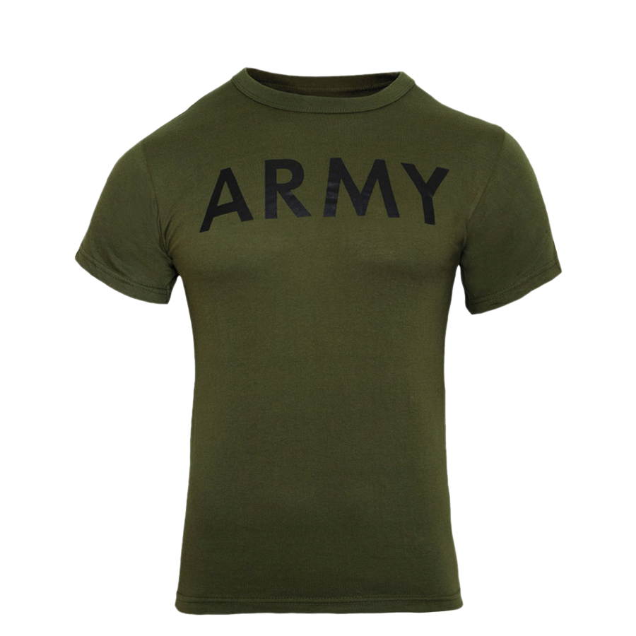 Army T-shirt Olivgrön