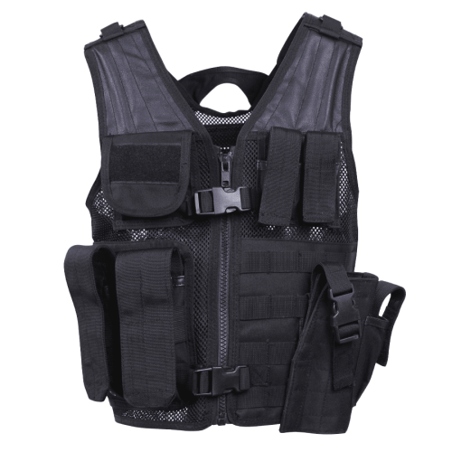 Rothco Barn Tactical Cross Draw Väst Svart