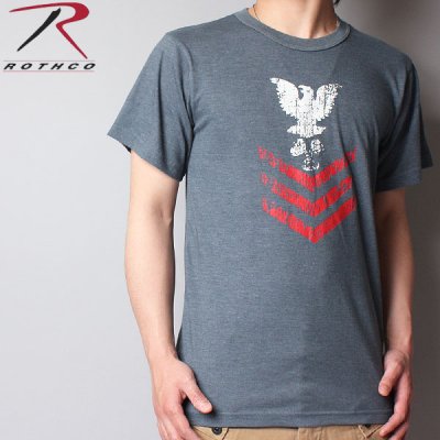 Rothco T-shirt Vintage Naval Rank Insignia