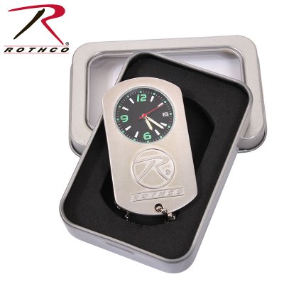 Rothco Silver Dog Tag klocka