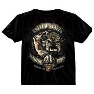 Rothco T-Shirt U.S.M.C Bulldog
