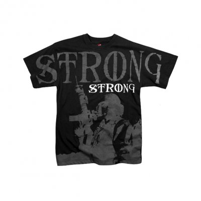 Rothco T-shirt Vintage Strong Svart - Small