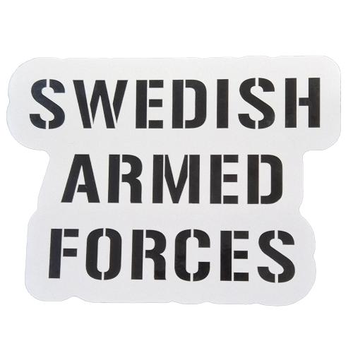 Swedish Armed Forces Klistermärke