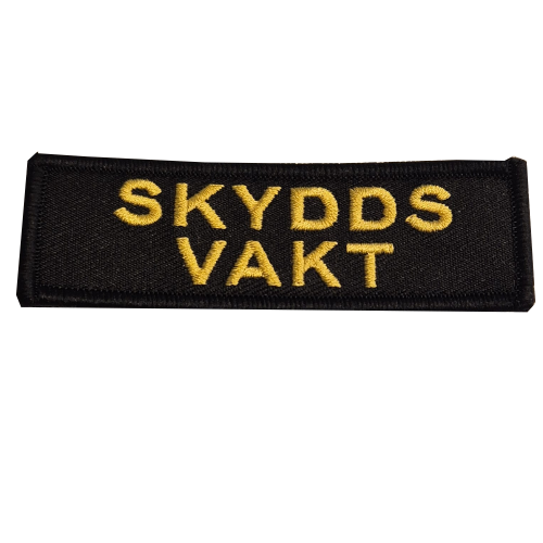 Skyddsvakt Tygmärke Patch
