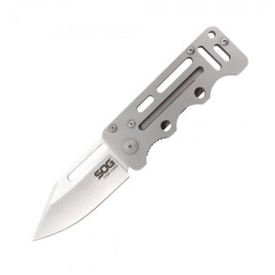 SOG Cash Card Fällkniv Polerad satin