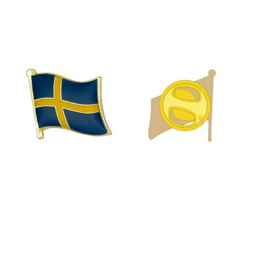 Svenska Flaggan Pin