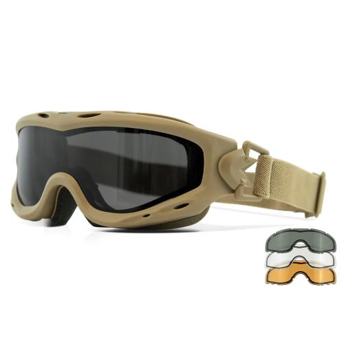 WileyX Spear Thermal Smoke/Clear/Light Rust Tan Kit