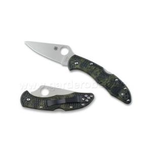 Spyderco Delica 4 Zome Green Fällkniv