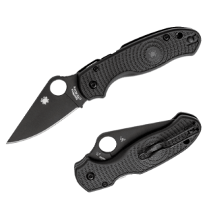 Spyderco Para 3 FRN Black Blade Plain Fällkniv