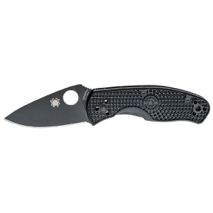 Spyderco Persistence Lightweight Black Blade Combination Edge Fällkniv