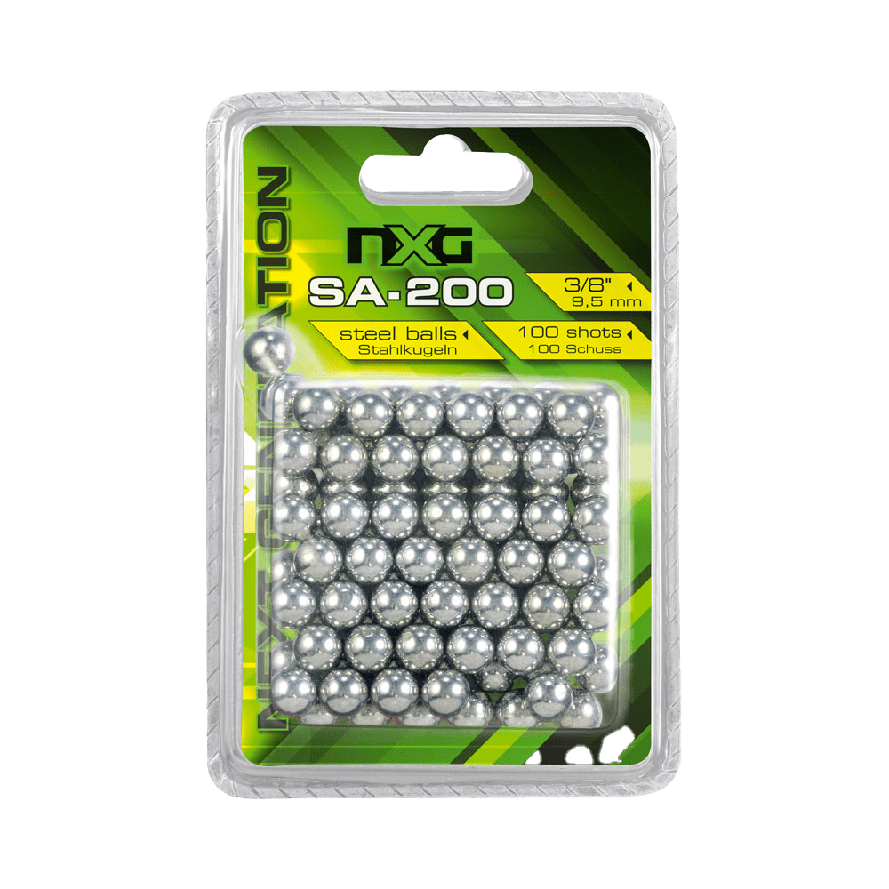 NXG Stålkulor SA-200 till Slangbella 9,5mm 100-pack