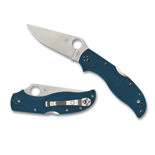Spyderco Stretch 2 Lightweight Blå K390