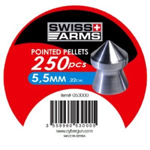 Swiss Arms High Grade Diaboler 5,5mm Spetsnos 250st