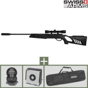 Swiss Arms TAC 1 Nitro Piston Black 4,5mm 10J 4X32 Kikarsikte