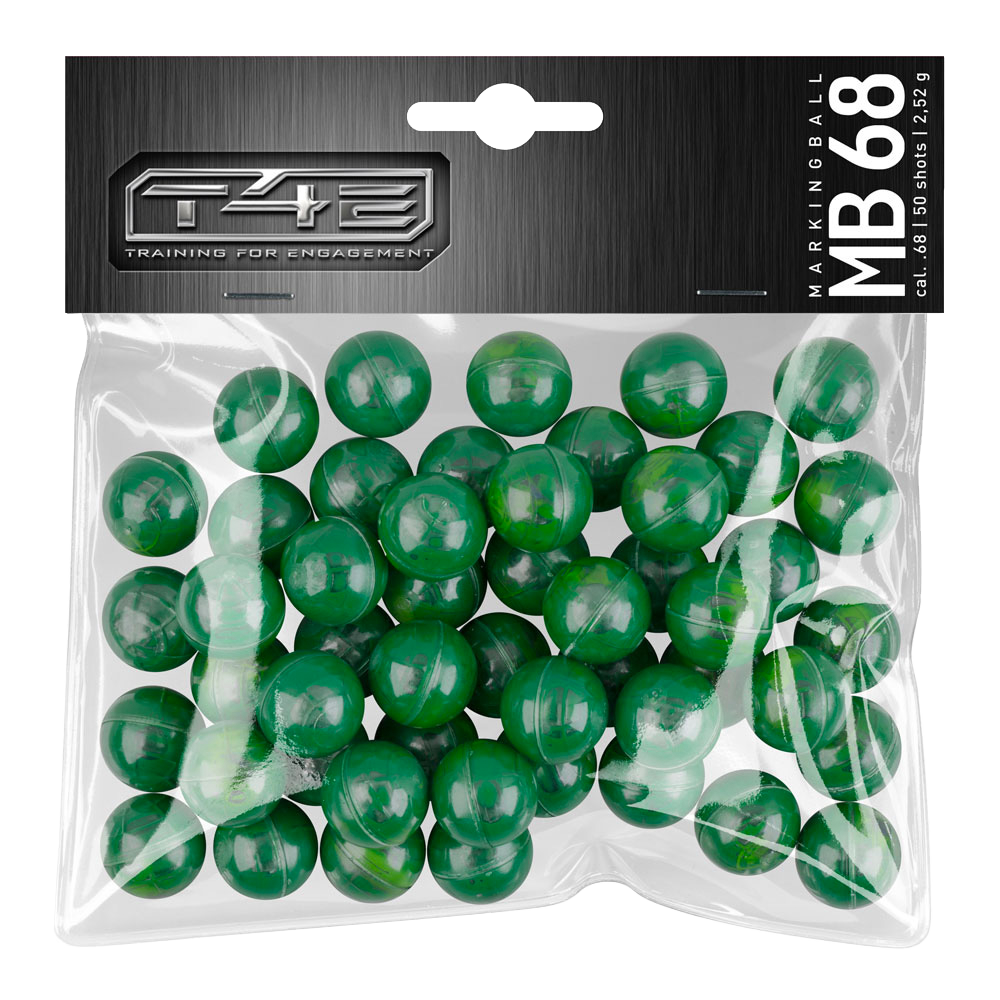 T4E 68 Paintball Kulor .68 Grön 50-Pack