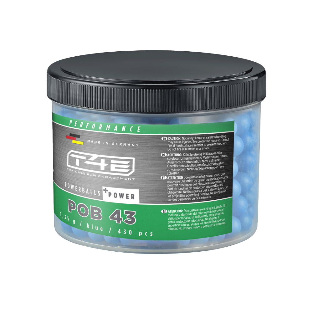 T4E Powerball .43 Gummikulor 430-Pack