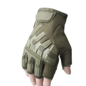 Taktiska Airsoft Handskar Halvfinger Ledskydd