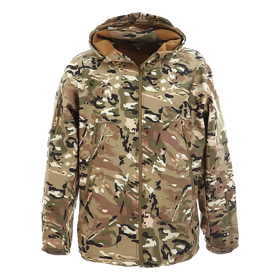 Taktisk Softshell Jacka Vattentät Operational Camo