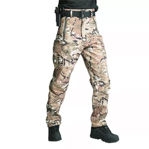 Taktisk Softshell Byxor Vattentät Operational Camo