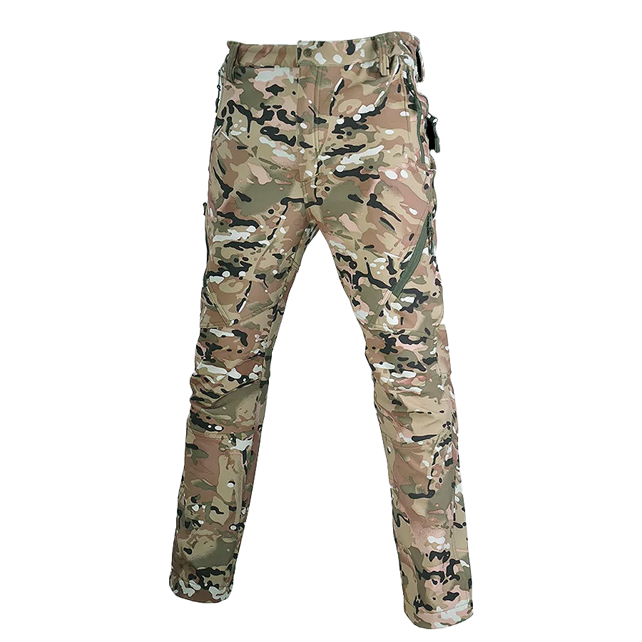 Taktisk Softshell Byxor Vattentät Operational Camo