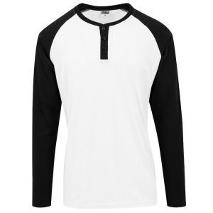 Urban Classics Contrast Raglan Henley