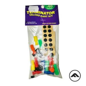 Terminator Kardborre Dart Kit Blåsrörs pilar 24-pack