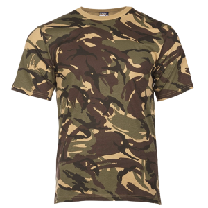 Tracpac Brittisk DPM T-shirt Woodland