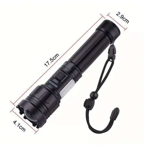 Ficklampa LED  4-i-1 Med Flerfärgad