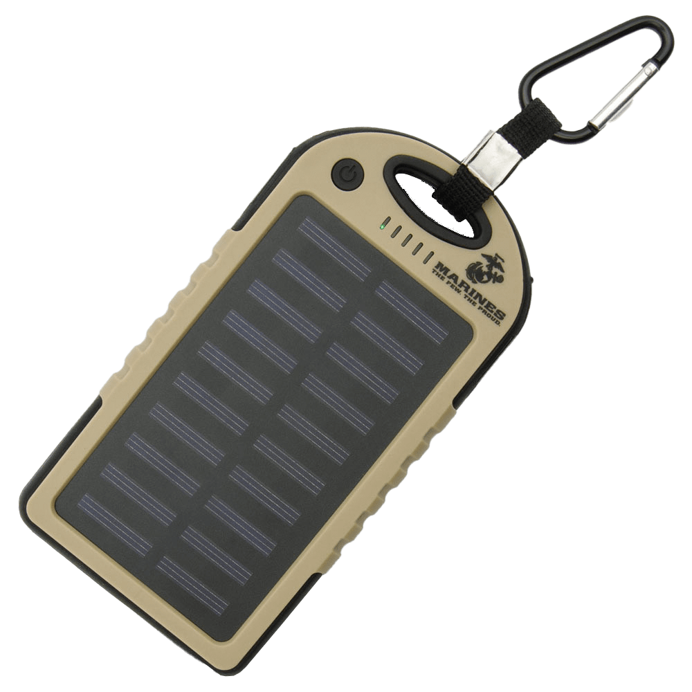 USMC Power Bank Solcell Laddare 8000MAH