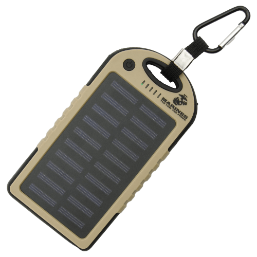 USMC Power Bank Solcell Laddare 8000MAH