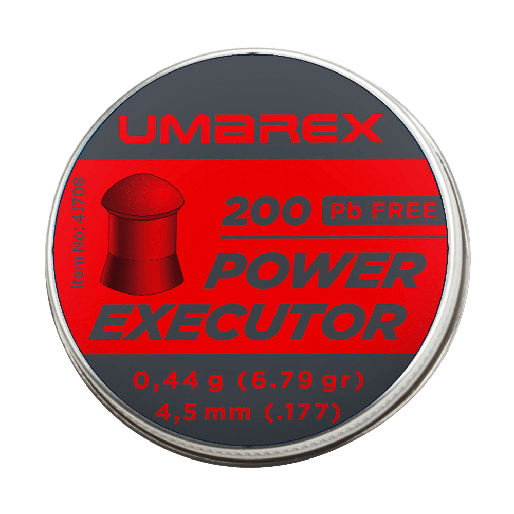 Umarex Power Executor Rundnos Blyfri Luftgevär Ammo 4,5mm 200st