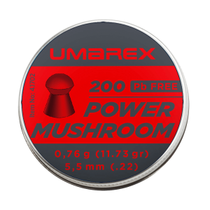 Umarex Power Mushroom Blyfri Luftgevär Ammo 5,5mm 200st